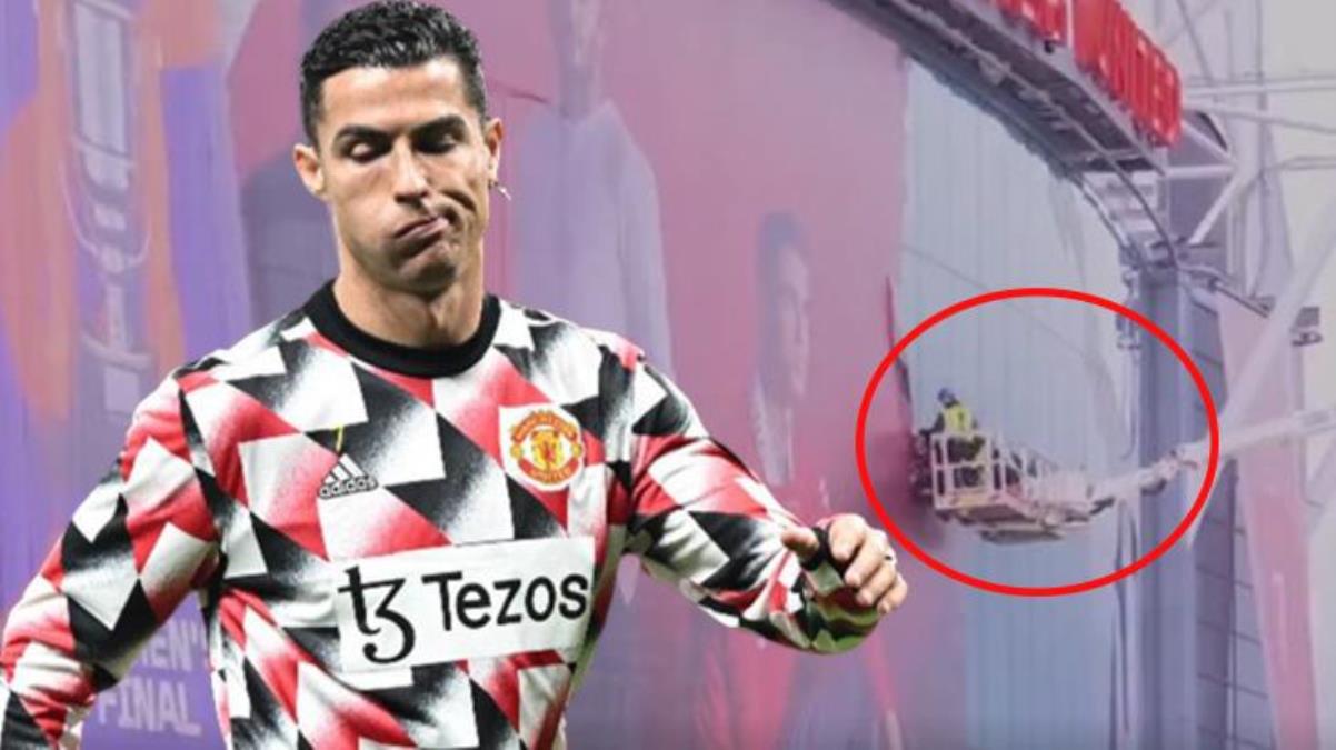 ronaldoyu sevmeyenler bile uzuldu dunya manchester unitedin stadinda olanlari canli canli izledi