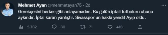 Galatasaraylılar bile anlamadı! Sivasspor'un iptal edilen golü kıyameti kopardı