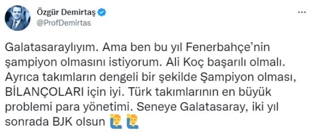 Özgür Demirtaş'ın Süper Lig için temennisi futbolseverleri çıldırttı: Bilmediğin işlere bulaşma