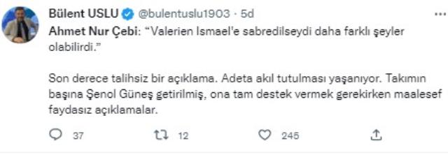 Şenol Güneş bu sözleri duymasın! Çebi'nin teknik direktör yorumu taraftarları çileden çıkardı