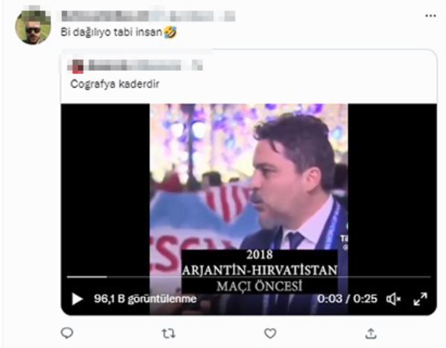 Sosyal medya yıkıldı! TRT yorumcusunu Rusya'da kadın taraftar öpmüştü, Katar'da farklı bir tehlike atlattı