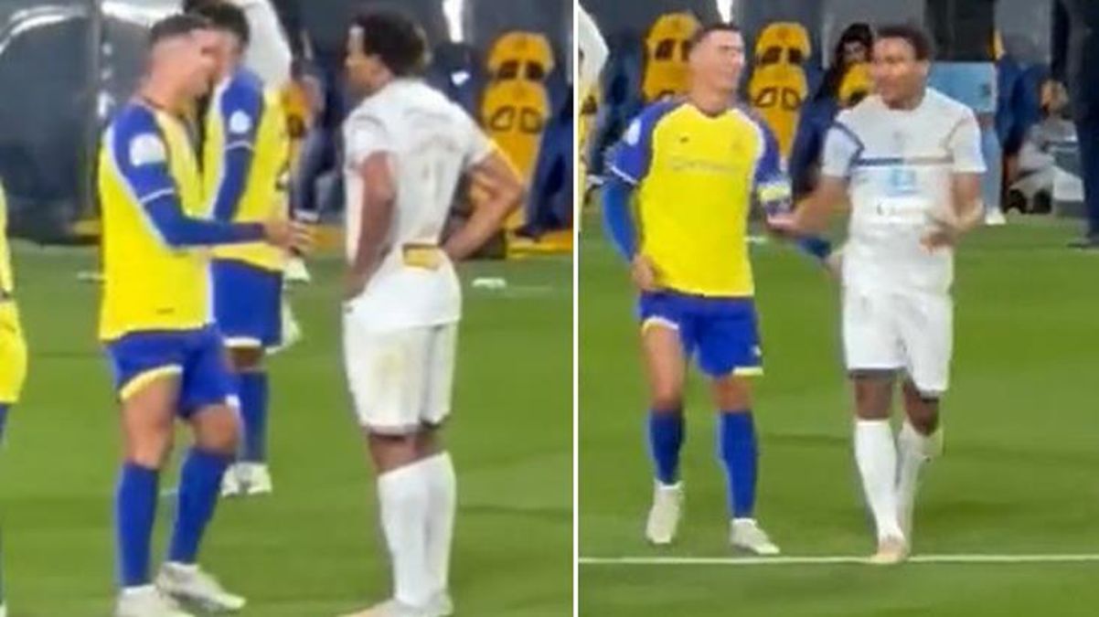 rakibine elini uzatan ronaldo aldigi cevapla neye ugradigini sasirdi hic bozuntuya vermedi