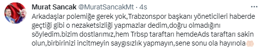 Trabzonspor'la anılan Montella için Adana Demirspor Başkanı Sancak'tan açıklama