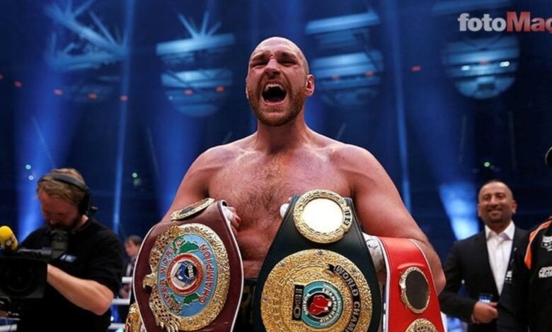 Eski dünya ağır sıklet boks şampiyonu Tyson Fury, ringlere geri dönüyor! 1 haber 97119